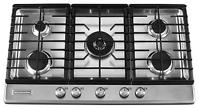 36-Inch 5 Burner Gas Cooktop, Architect® Series II