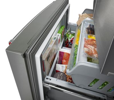 23.8 cu. ft. 36quot; CounterDepth French Door Platinum Interior Refrigerator with PrintShield 