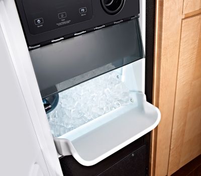 15" Stainless Steel Ice Maker Undercounter Refrigerator ...